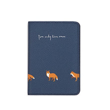 Load image into Gallery viewer, OSWEGO Cute Printing  Women Passport Holder PU Leather Card holder Travel Passport Cover