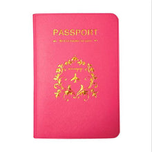 Load image into Gallery viewer, eTya Travel Passport Cover Card Case Women Men Travel Credit Card Holder Travel ID Document Passport Holder Bag